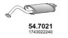 ASSO 54.7021 End Silencer